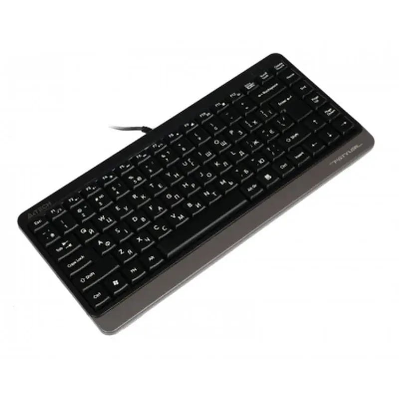 Клавіатура A4Tech FK11 Fstyler Compact Size USB Grey (4711421953313) - фото 4