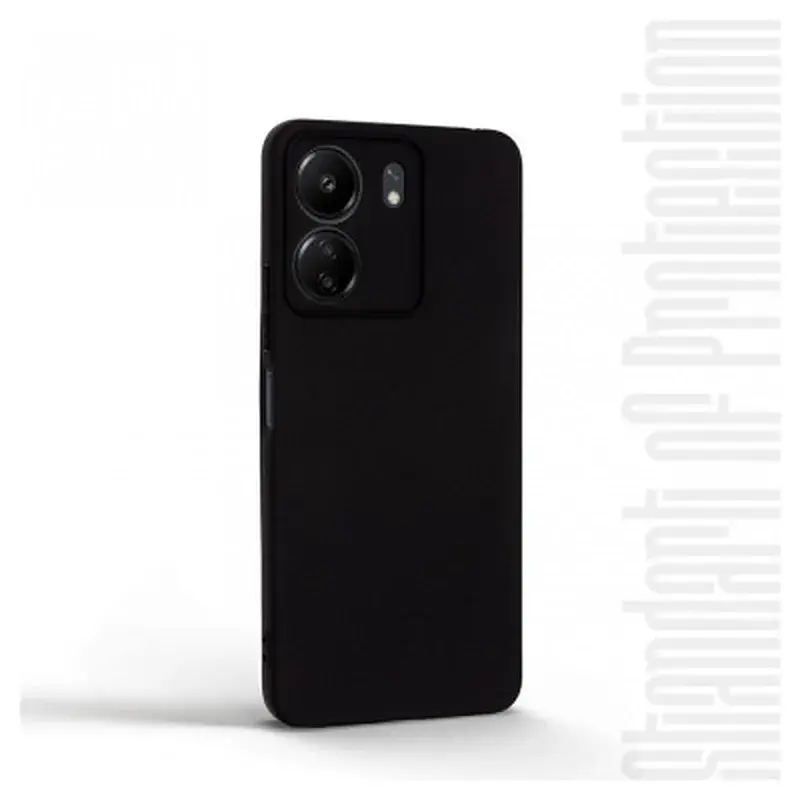 Чохол до мобільного телефона Armorstandart Matte Slim Fit Xiaomi Redmi 13C / Poco C65 Camera cover Black (ARM72470) - фото 2