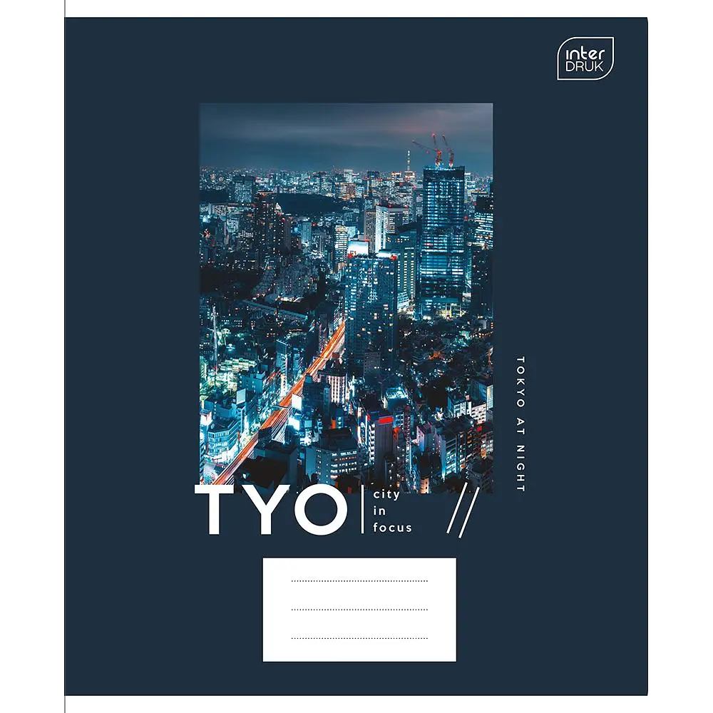 Набір зошитів Interdruk Premium City учнівських клітинка А5+ 60 аркушів 4 шт. (339515-4) - фото 3