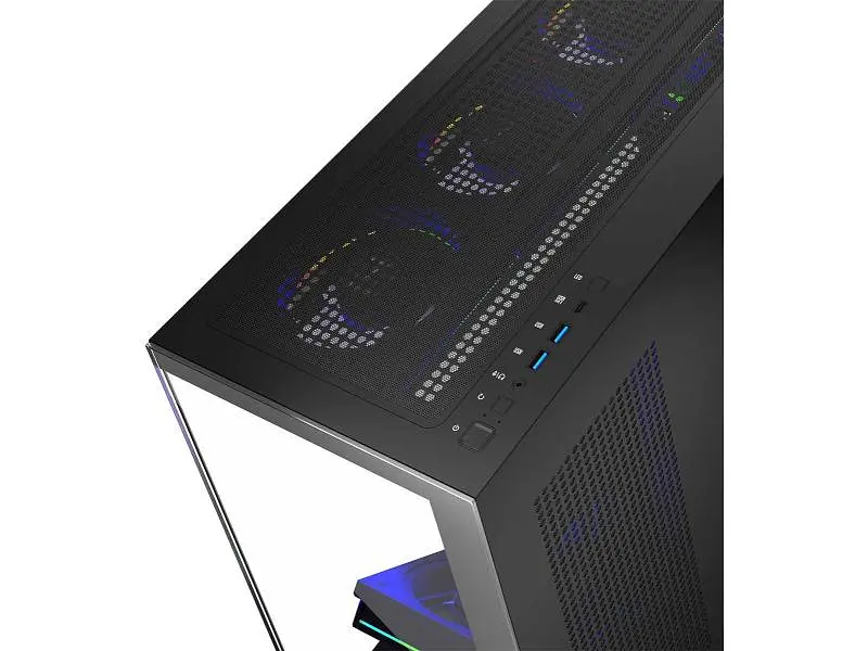 Корпус MODECOM Volcano Stellar ARGB MIDI 8F Black (AT-STELLAR-8F-ARGB-10) - фото 9