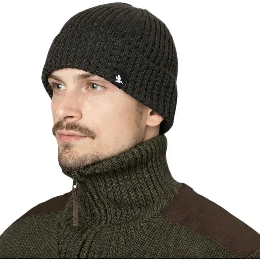 Шапка Seeland Norite Beanie Grizzly Brown - фото 2