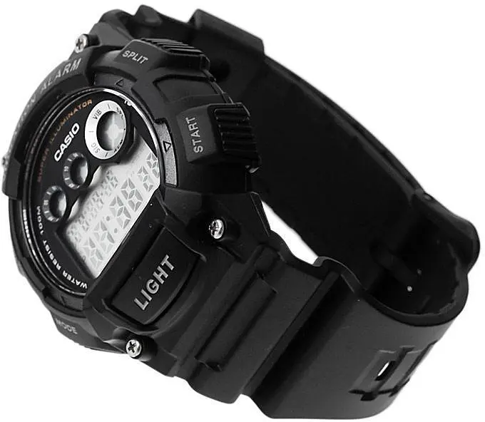 Спортивні чоловічі наручні годинники Casio оригінал Японія Collection W-735H-1BVEF з полімерним ремінцем - фото 6