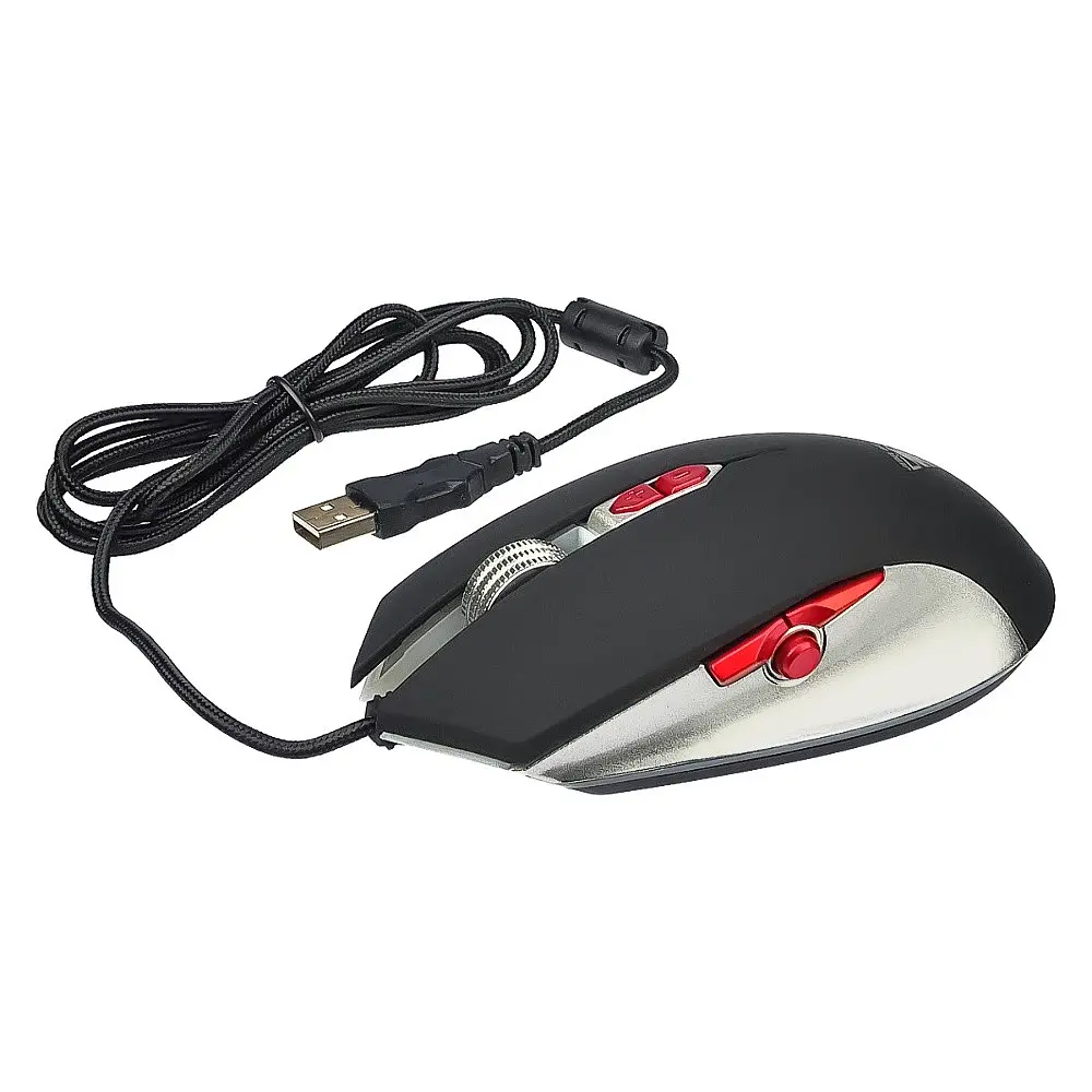 Ігрова миша Jedel GM1079 3200 DPI з RGB підсвічуванням чорна - фото 3