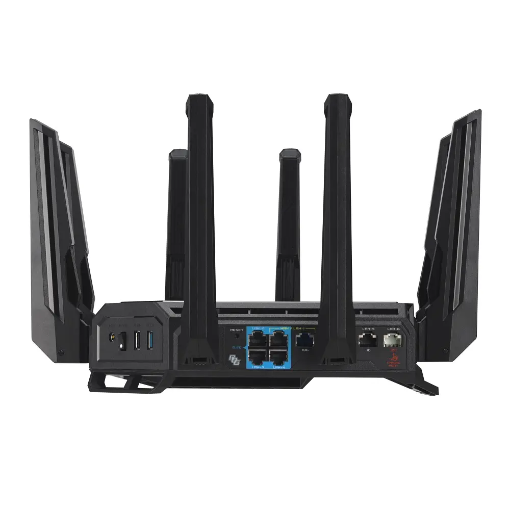 Бездротовий маршрутизатор Asus ROG Rapture GT-BE98 (90IG08F0-MO9A0V) - фото 4