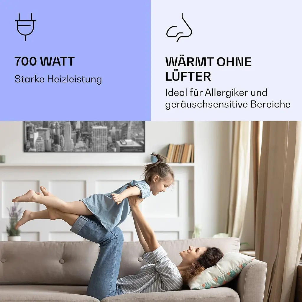 Інфрачервоний обігрівач Klarstein Air Art Smart (10037927) - фото 4