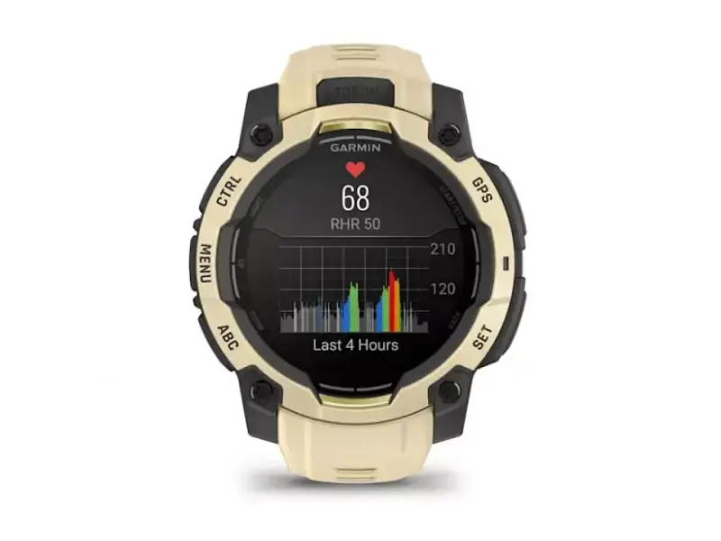 Смарт-годинник Garmin Instinct 3 45mm AMOLED Citrine with Citrine Band (010-02936-02) - фото 10
