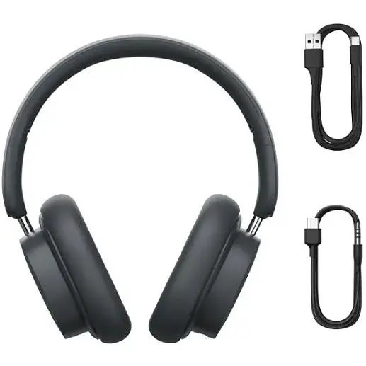 Бездротові навушники Baseus Bowie D05 Wireless Headphones A00024601113-00 Black - фото 6