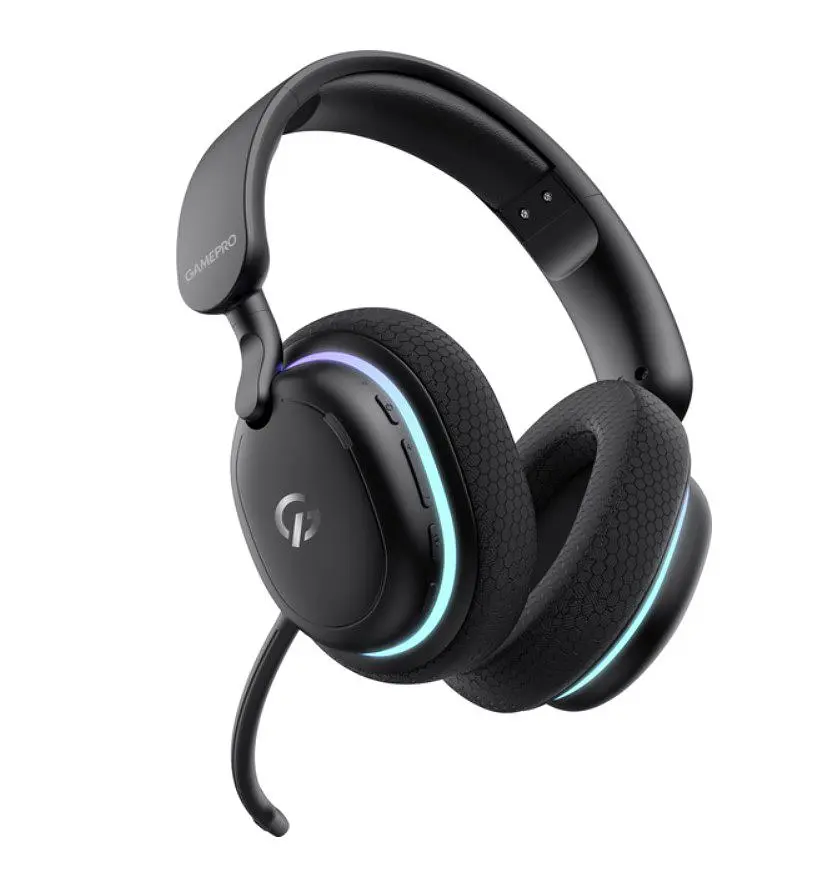 Игровые беспроводные наушники GamePro HSW-250 7.1 Bragi Asgard RGB Tri-Mod Black - фото 4