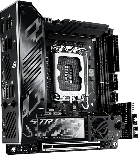 Материнcька плата Asus Z890-I ROG Strix Gaming Wi-Fi LGA 1851 (ROG STRIX Z890-I GAMING WIFI) - фото 2