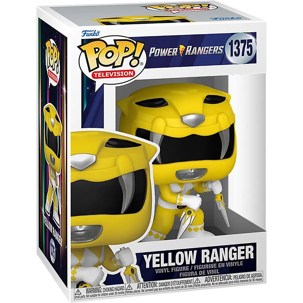 Фігурка Funko Pop! Power Rangers: Жовтий рейнджер 9.6см (72158) [118170] - фото 3