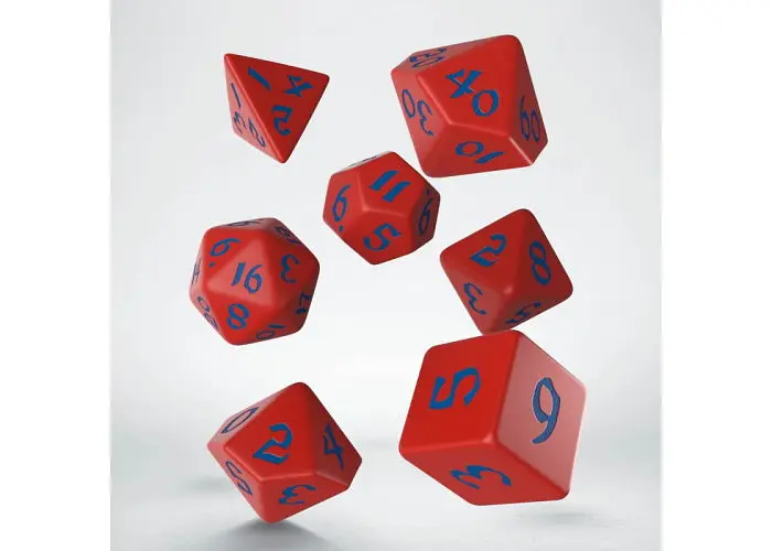 Набір кубиків Classic Runic Red & blue Dice Set , 7 шт. (SCLR2A) - фото 2