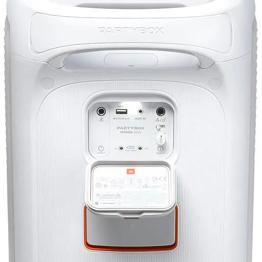 Портативная колонка JBL PartyBox Stage 320 JBLPBSTAGE320SWEP White - фото 9