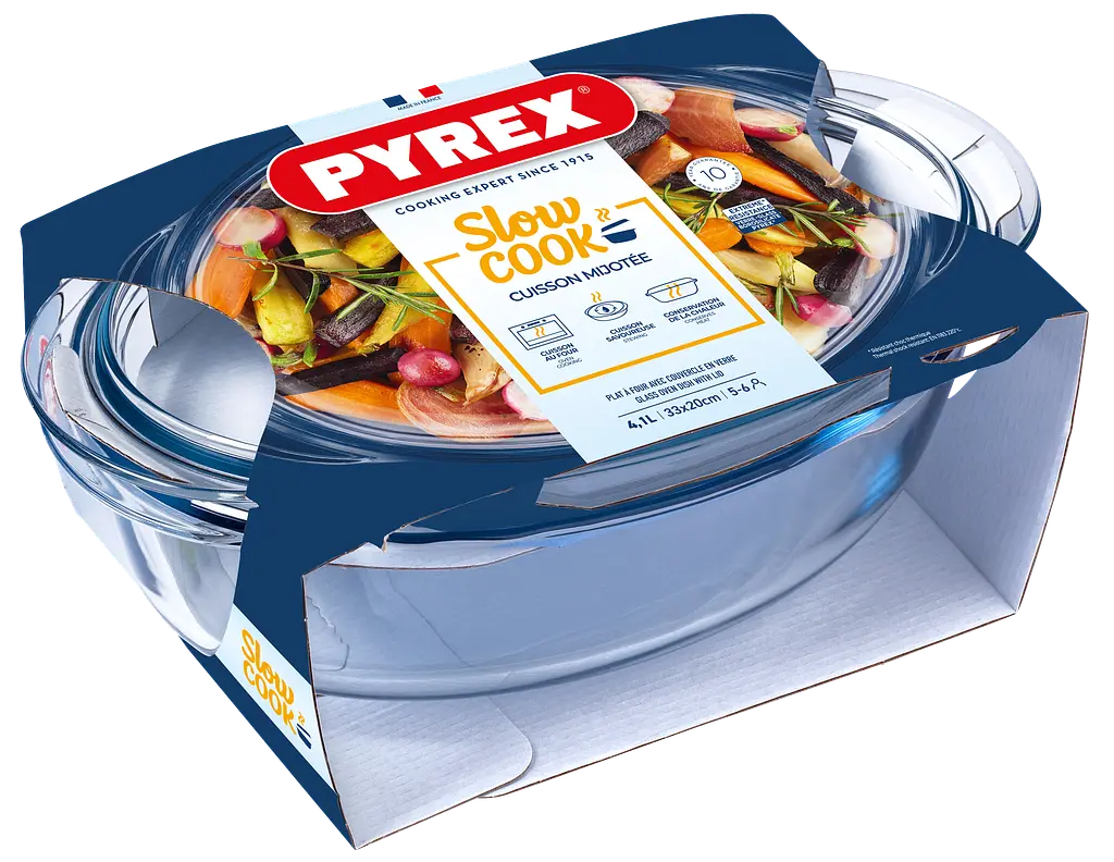 Кастрюля Pyrex с крышкой 4.1 л kuh0016485 - фото 2