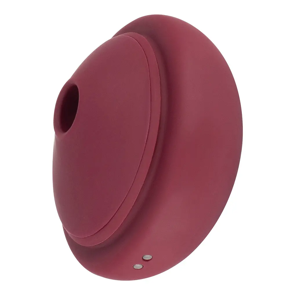 Вакуумний стимулятор клітора з вібрацією Lola Games (бордовий) - фото 10