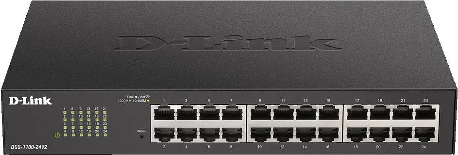 Комутатор мережевий D-Link DGS-1100-24V2