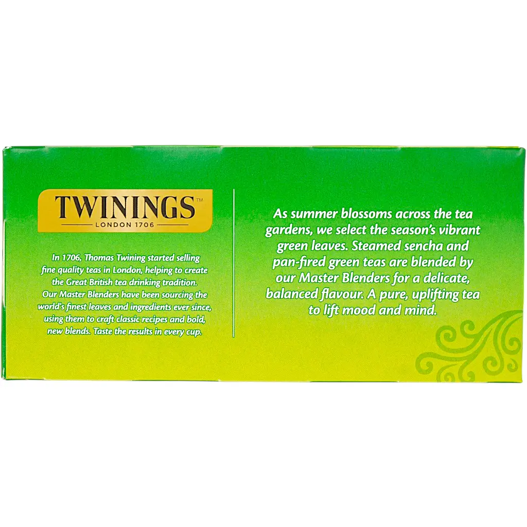 Чай Twinings зелений  в пакетиках 50 г (25 шт. х 2 г) - фото 3