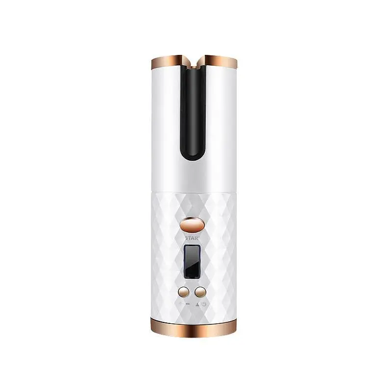 Бездротова плойка для завивки волосся UKC Hair Curler 5200мАч Білий - фото 3
