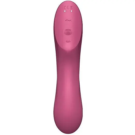 Вакуумний стимулятор із вібрацією Satisfyer Curvy Trinity 3 - фото 4