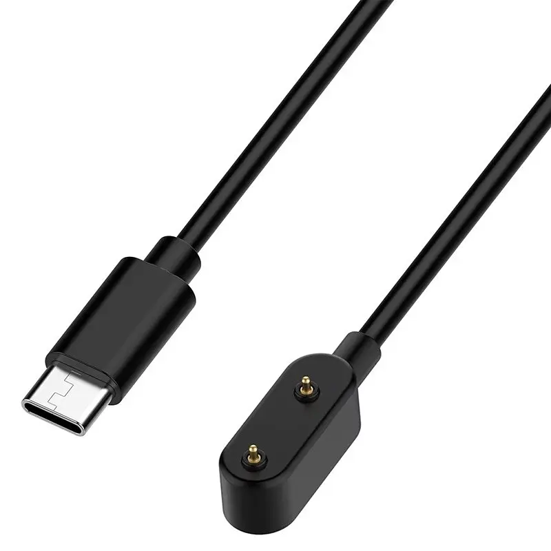 Зарядний пристрій Amazfeel для фітнес-браслета Huawei band 9, 8, 7, 6, 6Pro (Type-C - вхід) чорний - фото 4