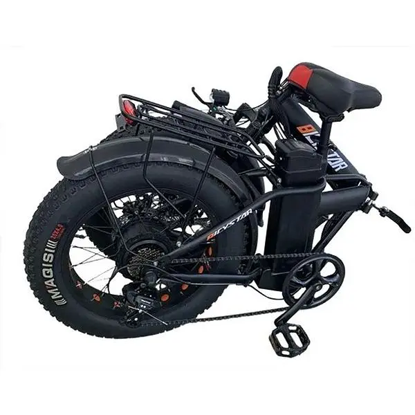 Электровелосипед E-scooter фетбайк складной 20 дюймов 500W 48V 21Ah - фото 3