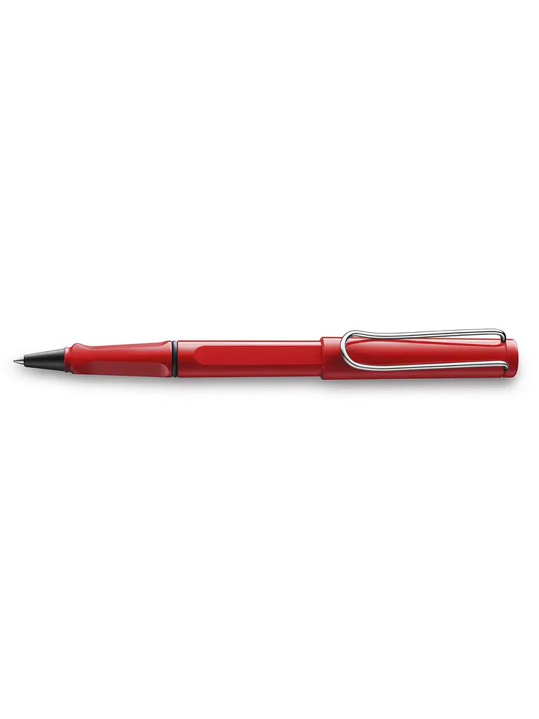 Ручка-ролер Lamy Safari Червона, Стрижень M63 1,0 мм Синій (4001104)