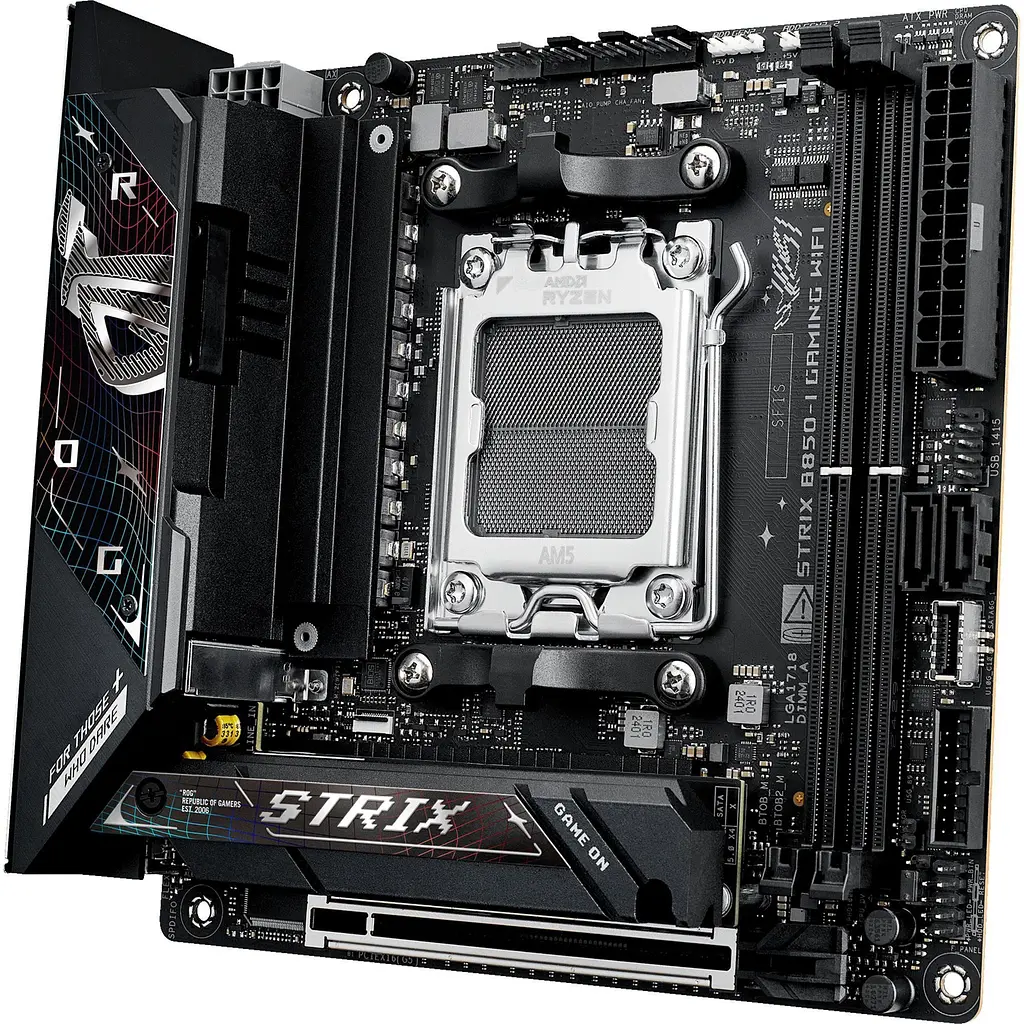 Материнська плата Asus ROG Strix B850-I Gaming WIFI (90MB1K30-M0EAY0) [145585] - фото 4
