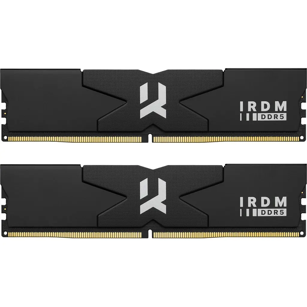 Модуль памяти DDR5 Goodram IRDM 64GB (2x32GB) 6400MHz Black (IR-6400D564L32/64GDC) [148732] - фото 2
