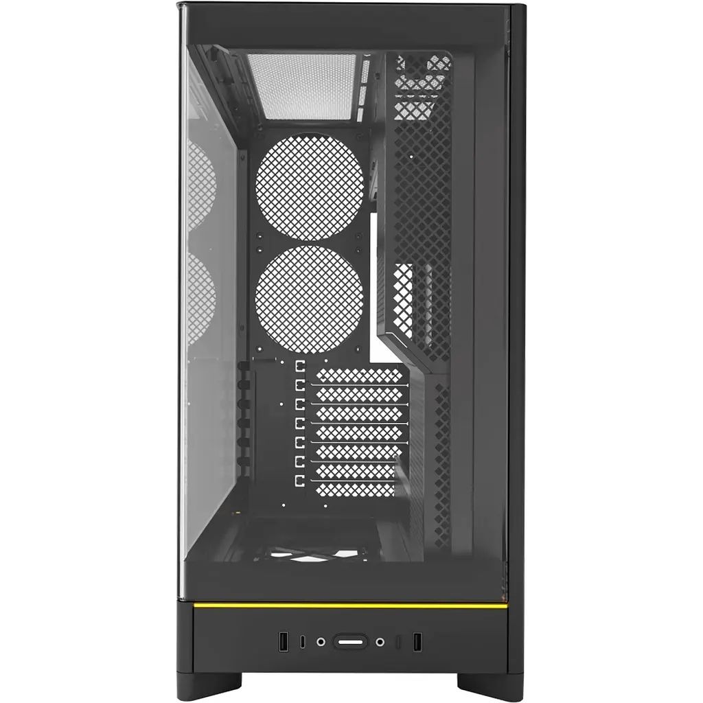 Корпус MONTECH HS02 Black [146591] - фото 4