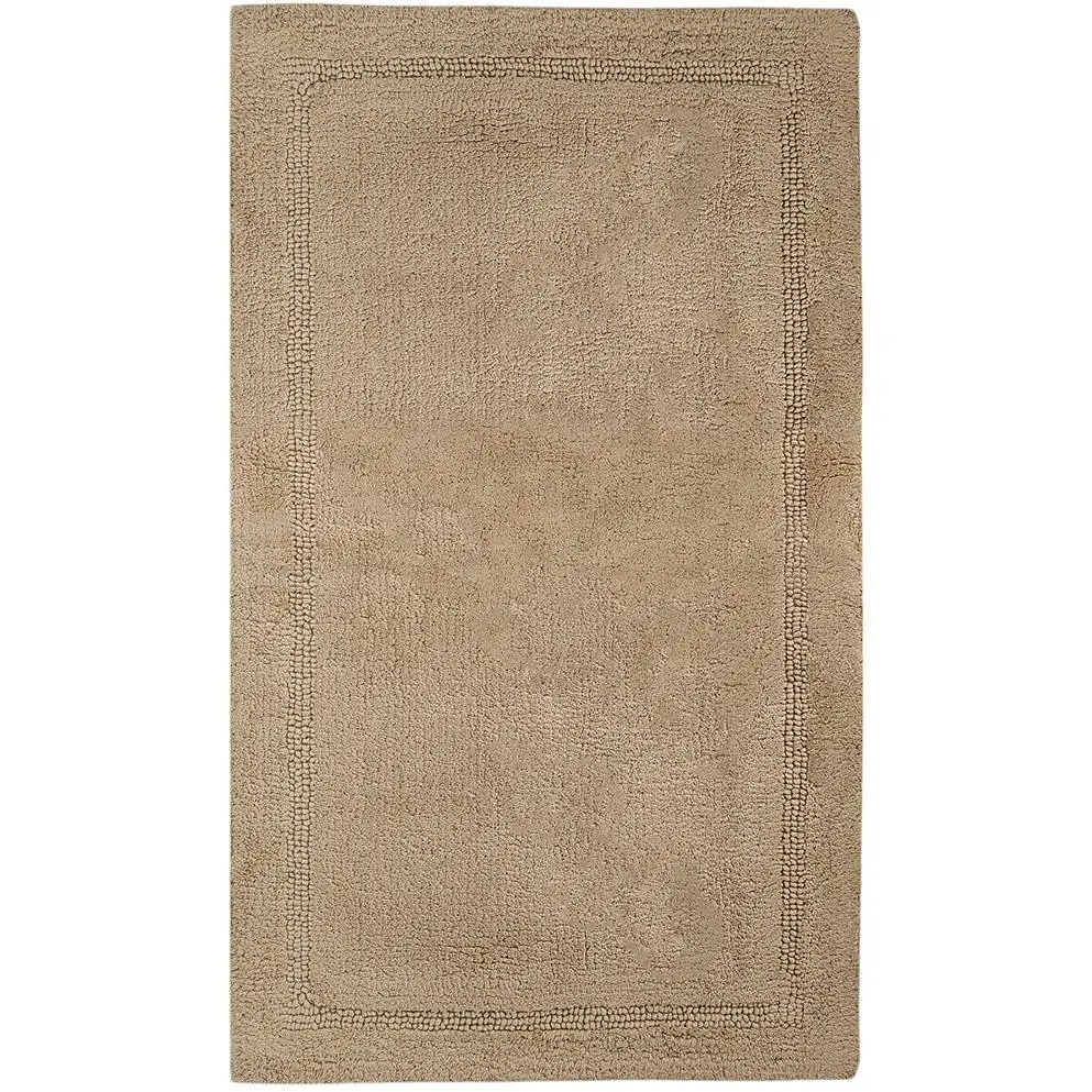 Килимок для ванної кімнати МВМ My Home Лиман 80х50 см холодний бежевий (BM-02 S COOL BEIGE) - фото 2