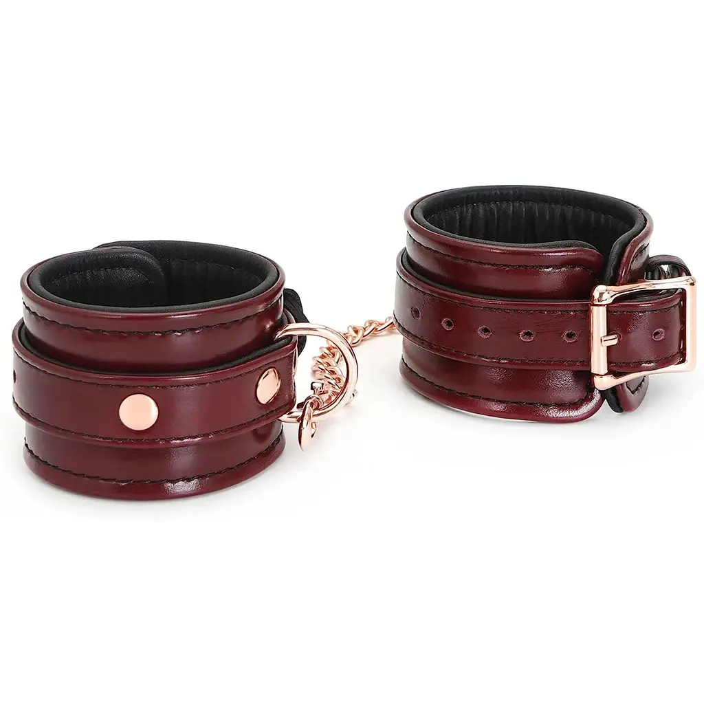 Наручники Liebe Seele Wine Red wirst Cuffs - фото 2