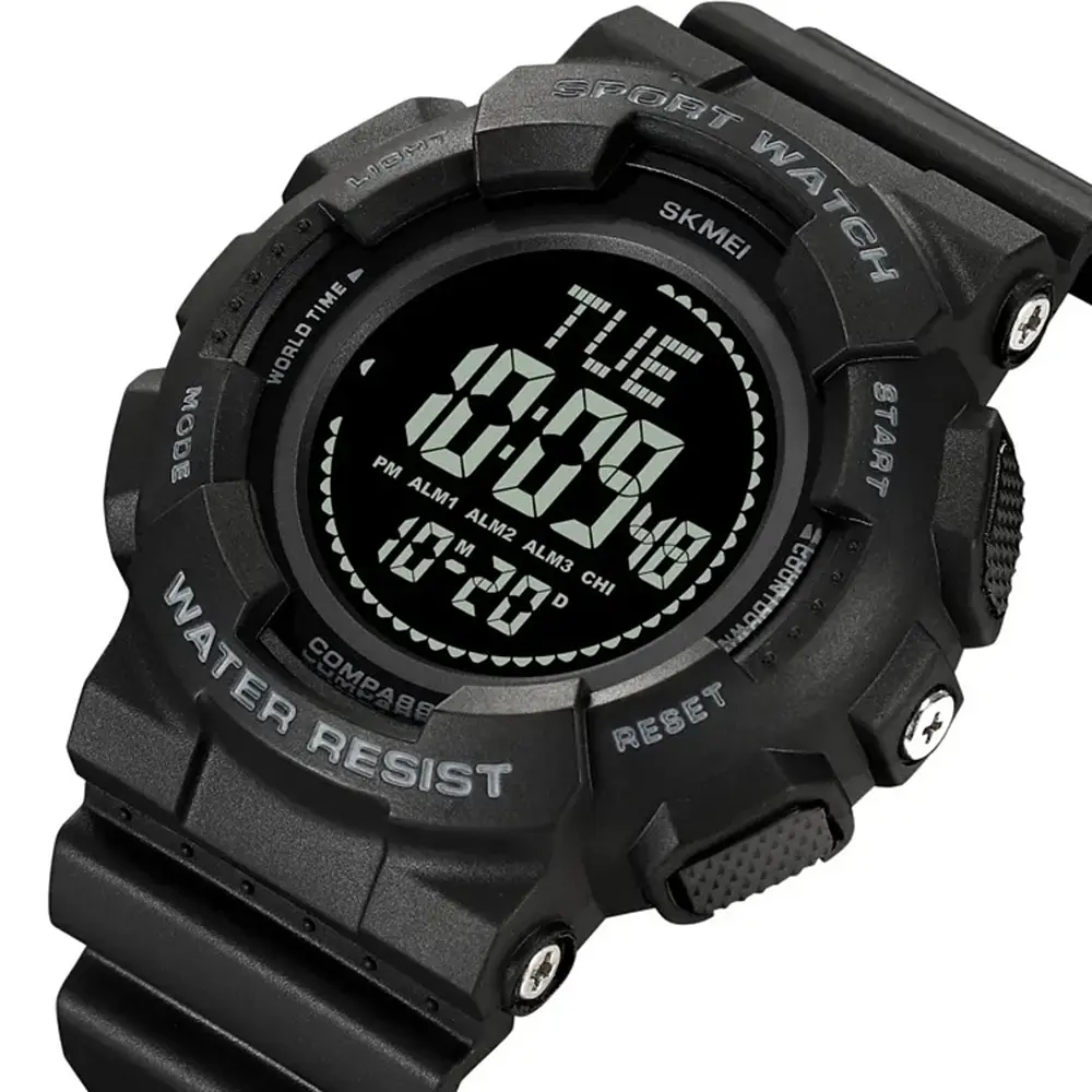 Наручные часы мужские 2077BK Black+Compass Skmei acs0030325 - фото 2