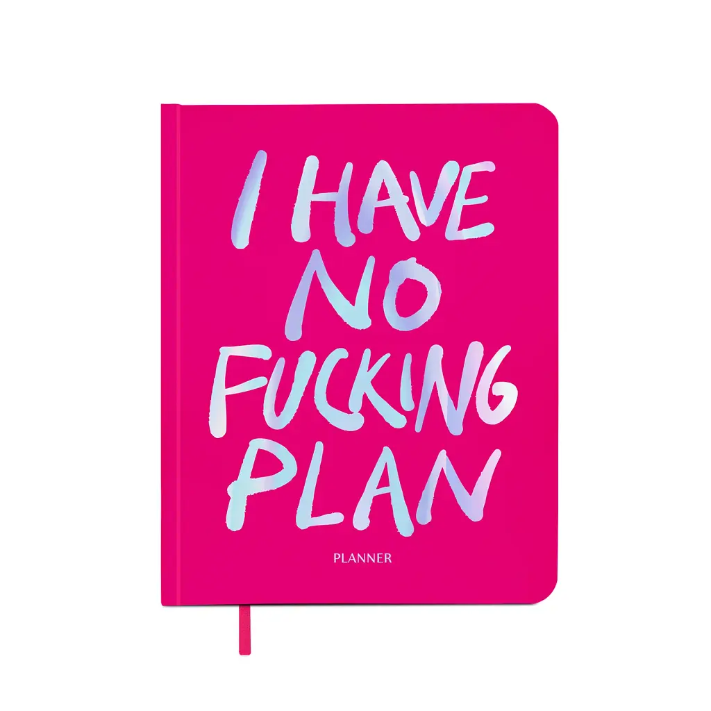 Планер «I HAVE NO PLAN» рожевий
