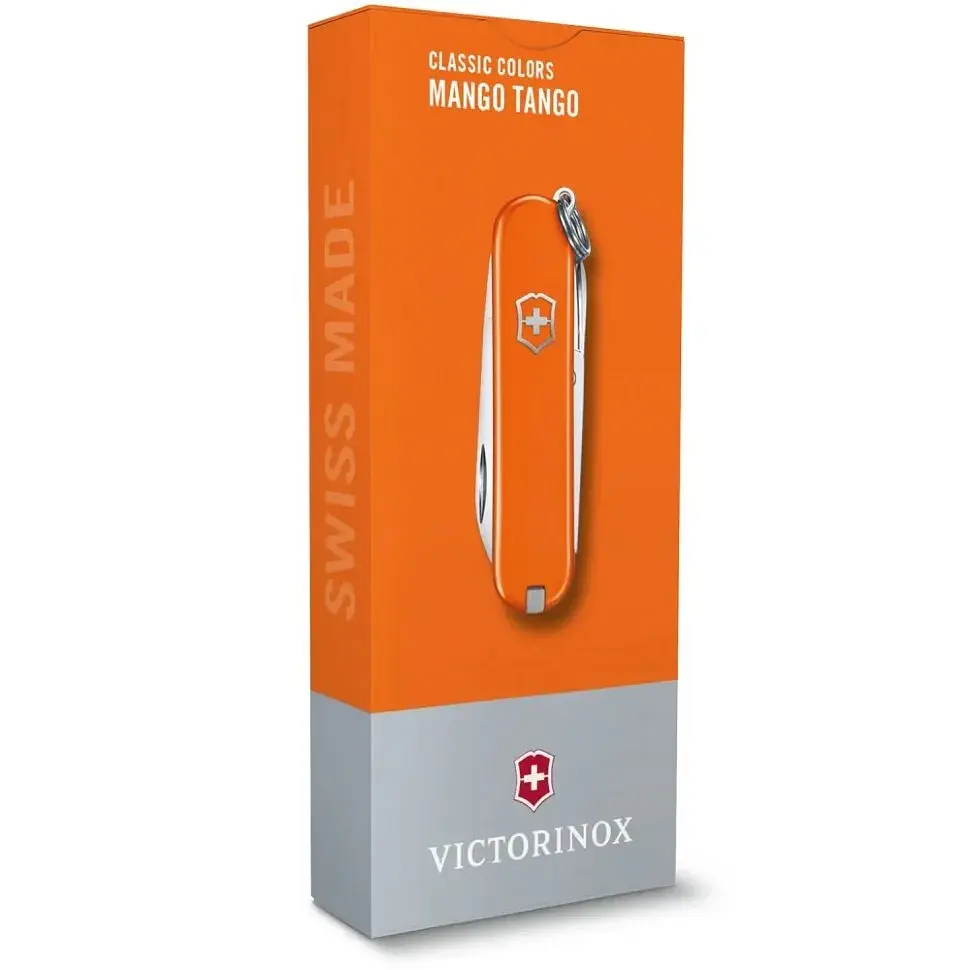 Ніж Victorinox Classic SD Colors Mango Tango (0.6223.83G) - фото 4