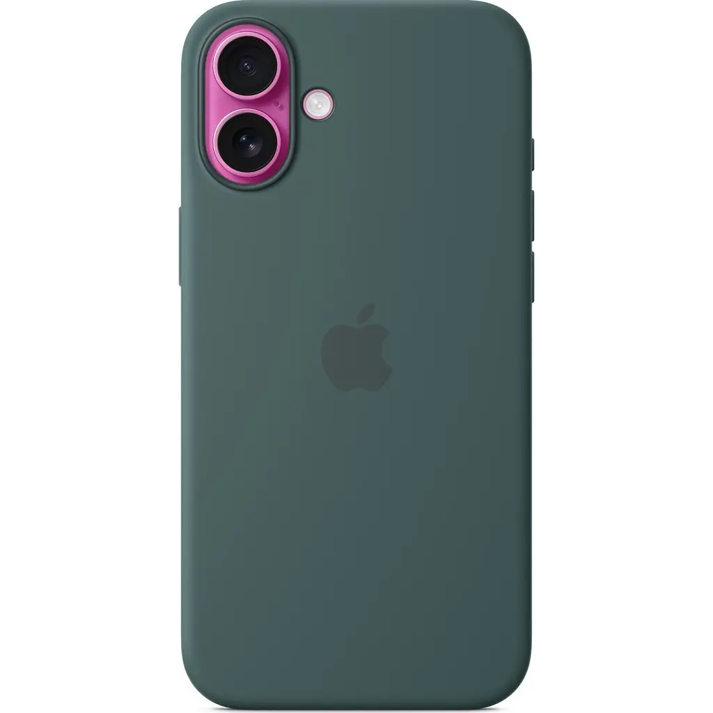 Чохол Apple Silicone Case with MagSafe для iPhone 16 Plus Lake Green (MYYH3ZM/A) [116195] - фото 3