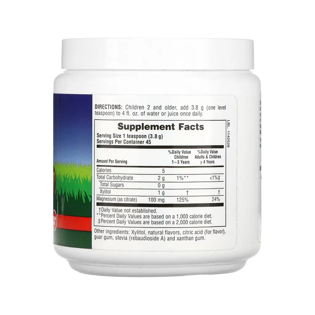 Магній для Дітей Animal Parade Kidz Powder - 170 г зі смаком вишні - фото 2