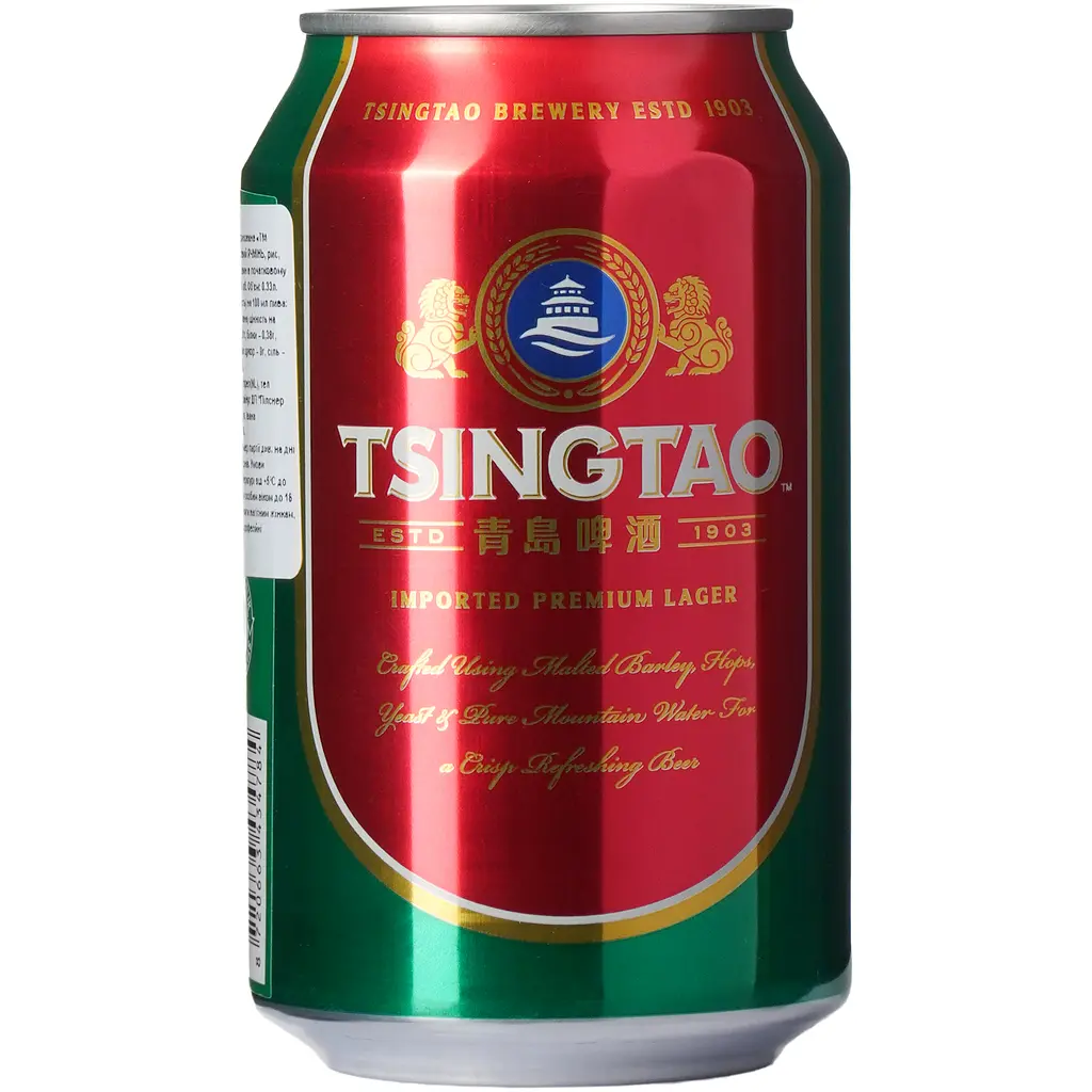 Пиво Tsingtao Premium світле фільтроване 4.7% 0.33 л - фото 2