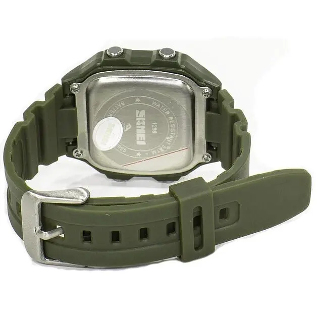 Наручний годинник чоловічий Skmei 1299 Army Green, 1299AG (12338) - фото 4