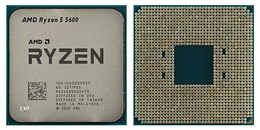 Процесор AMD Ryzen 5 5600 (3.5GHz 32MB 65W AM4) Tray (100-000000927) - фото 3