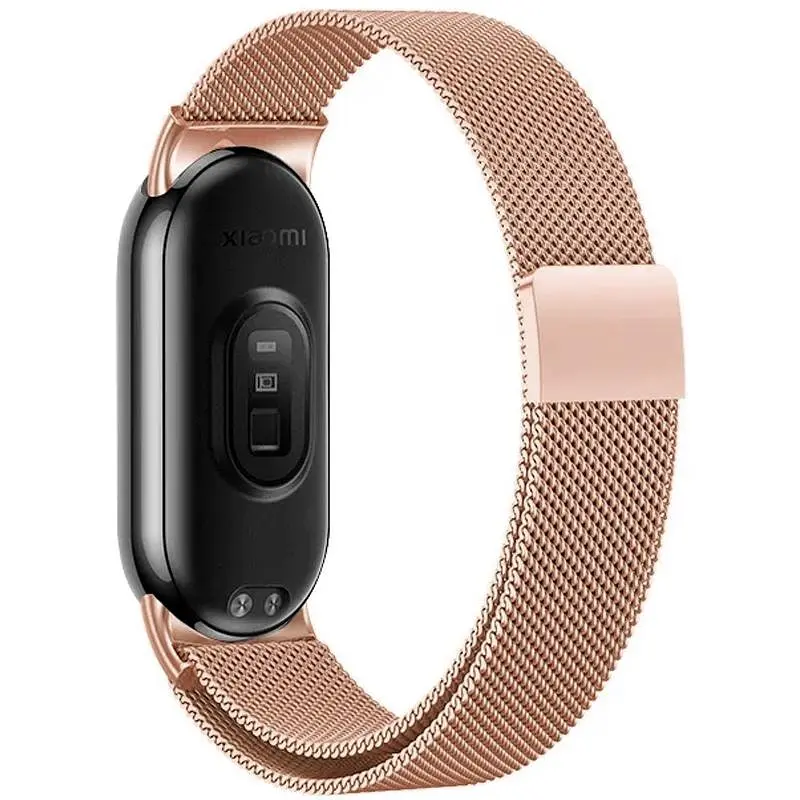 Ремешок Epik Milanese Loop New Design для Xiaomi Mi Band 8/9/10 Rose Pink - фото 3
