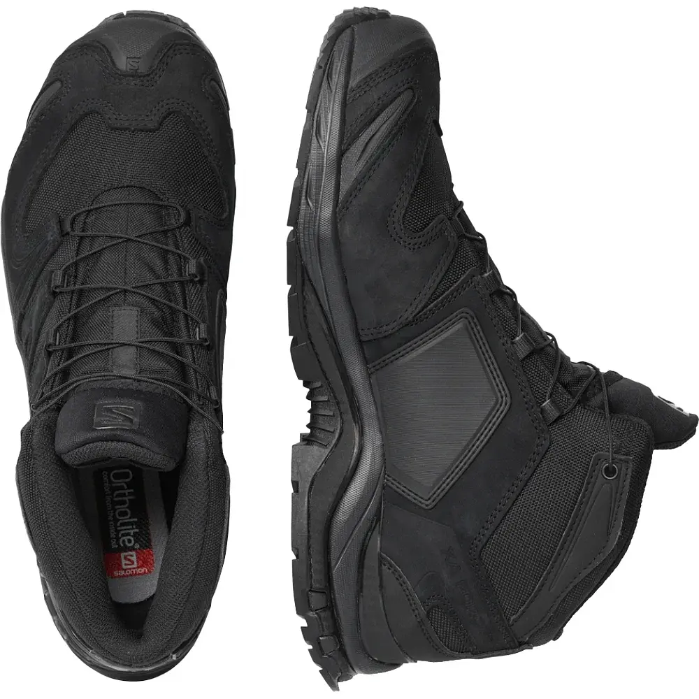 Ботинки Salomon XA Forces MID EN 9.5 Black - фото 4