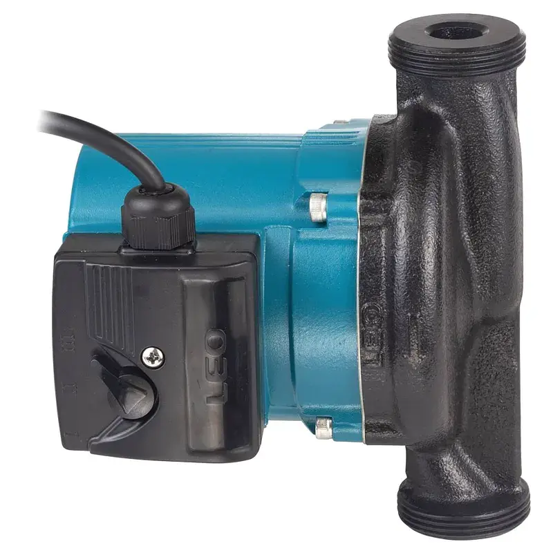 Насос циркуляційний 270Вт Hmax 12м Qmax 65л/хв Ø1½" 180мм+гайки Ø1" LEO 3.0 LRP25-120/180 (774471) - фото 3