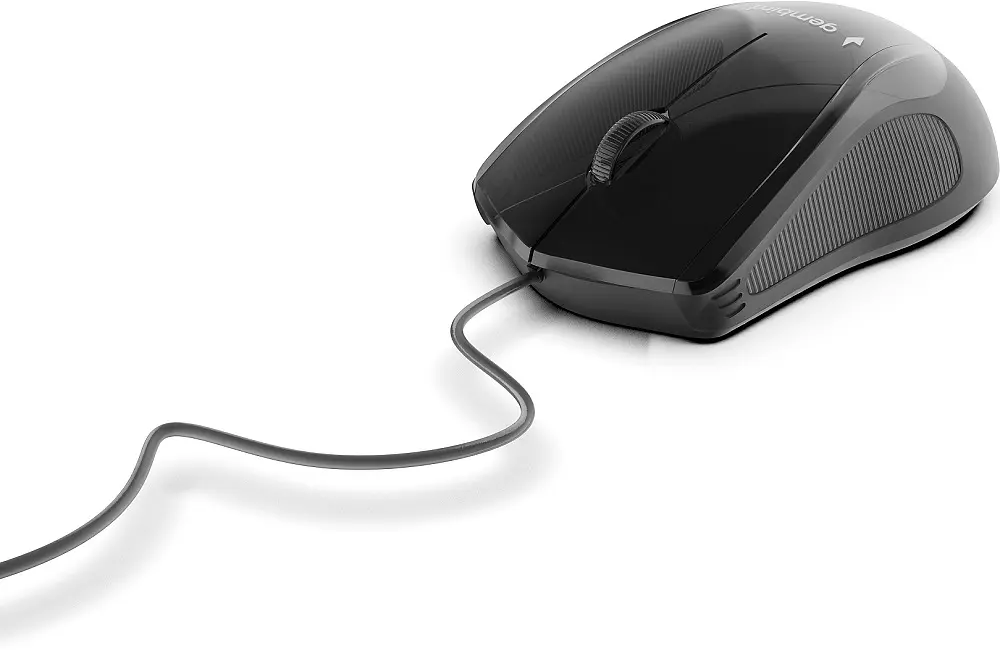 Миша Gembird MUS-3B-02 USB black - фото 3