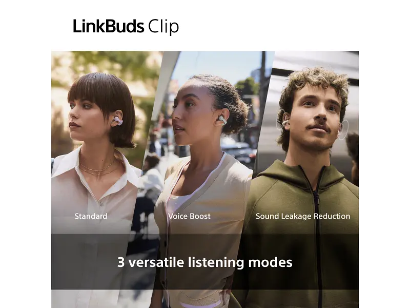 Навушники TWS Sony LinkBuds Clip Gray (WFLC900C.CE7) - фото 11