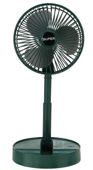 Портативний міні вентилятор для дому Telescopic Folding Fan · Складаний настільний вентилятор з USB зарядкою в асортименті - фото 4