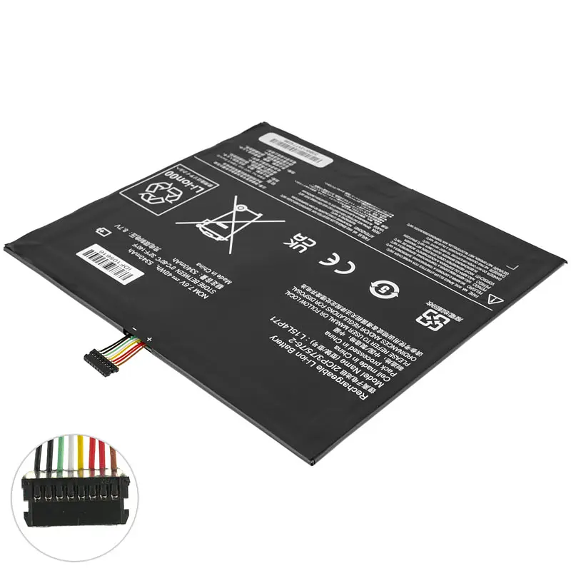 Акумулятор Lenovo L15L4P71 (MIIX 700, 700-12ISK) 7.6V 5340 mAh 40Wh Black - фото 2