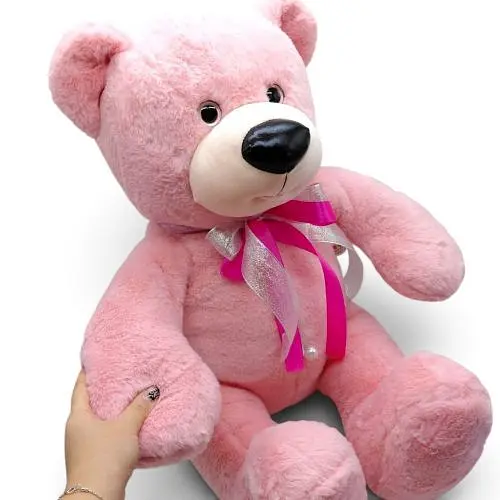 М’яка іграшка Ведмедик Luxury pink 67 см - фото 3