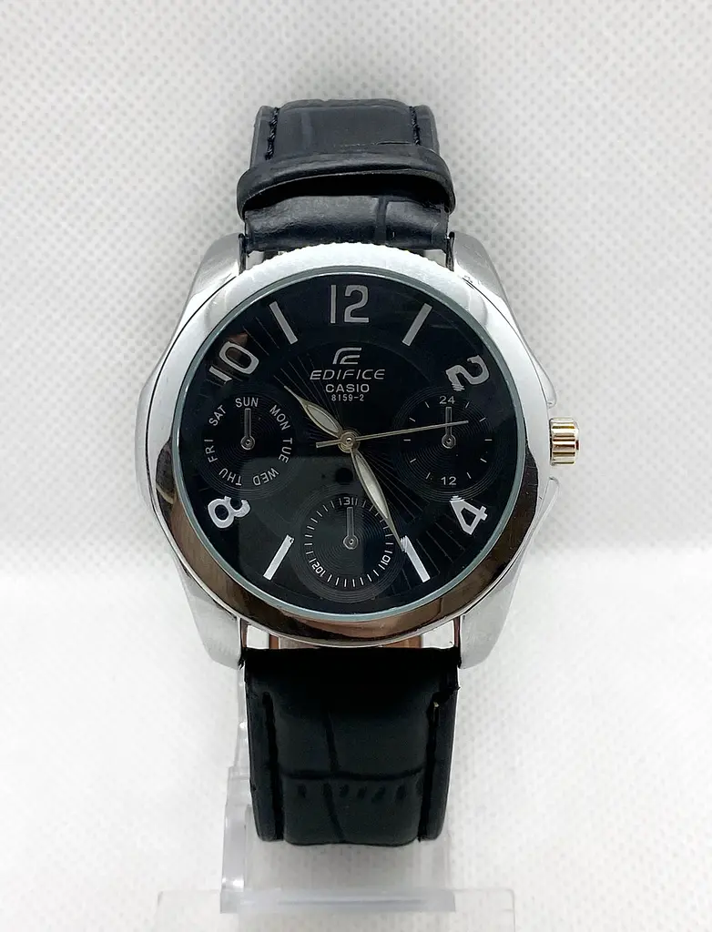 Наручний годинник чоловічий Clockhouse Edifice 8159G Сріблястий (IBW889SB) - фото 2