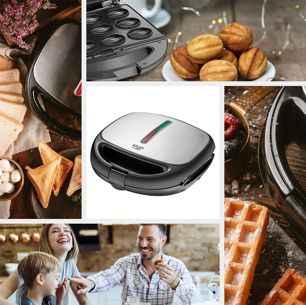 Мультимейкер 5 в 1 Adler AD 3040 1200 Вт - фото 10