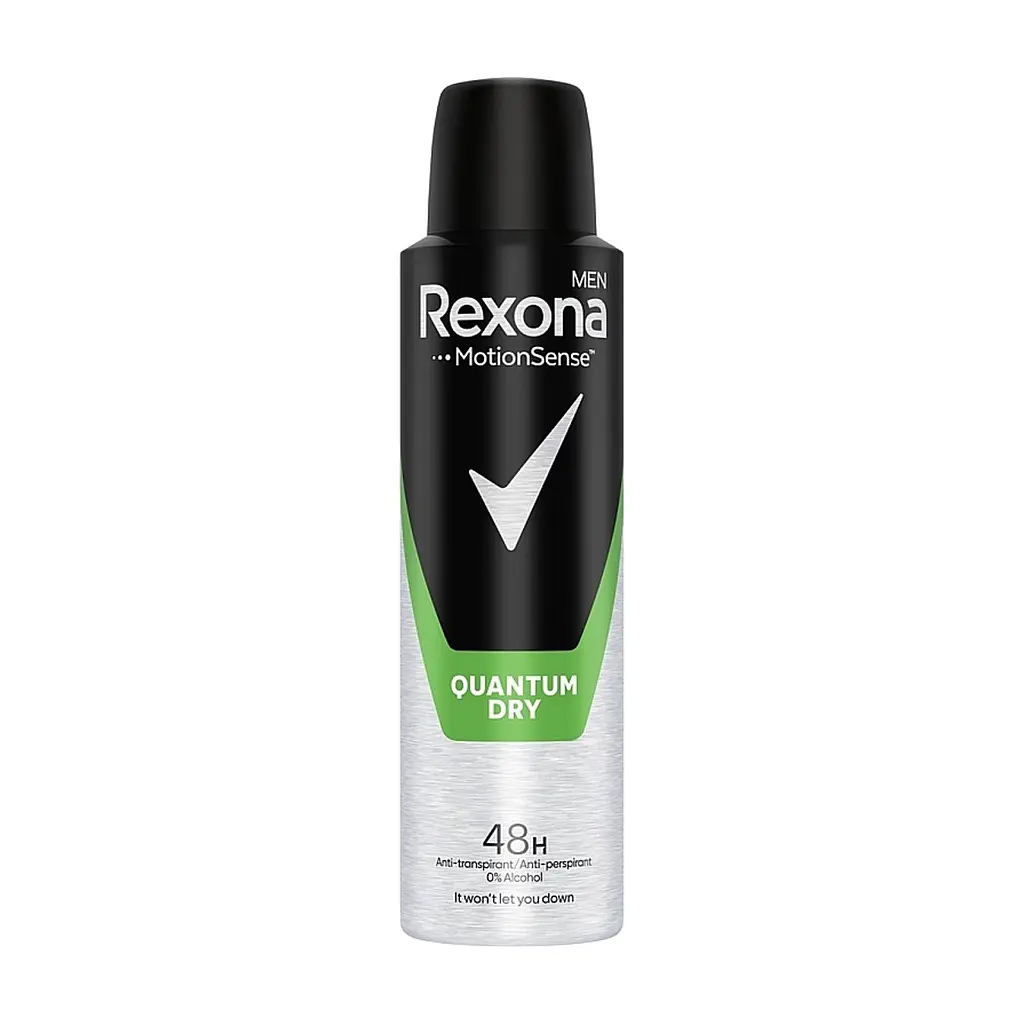 Антиперспірант Rexona Men Quantum Dry 150 мл (8717644320396)