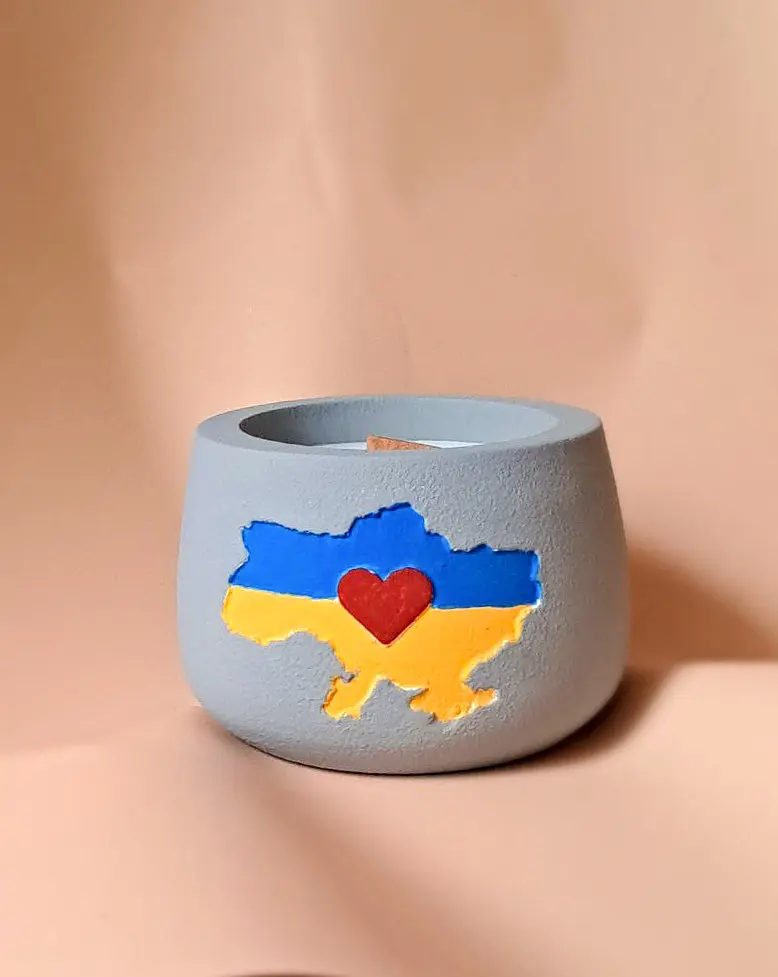 Свічка Svich Shop З Україною в серці - фото 3